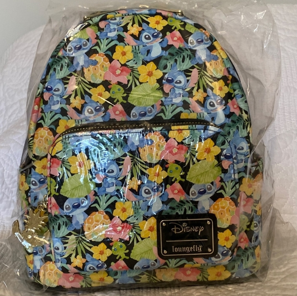 Loungefly Disney Stitch Tropical mini backpack